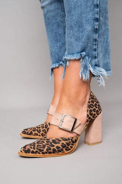 Tessia - Stylish Leopard Heels