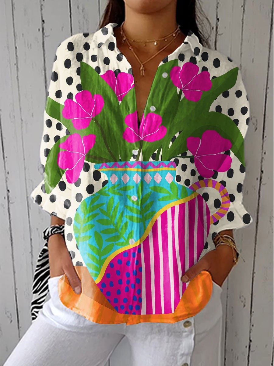 Anora - Floral Printed Blouse