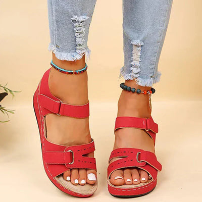 Adela - Casual Wedge Sandals