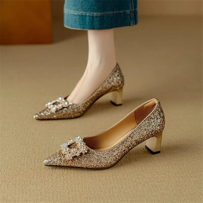 Luciana - Elegance Crystal Heels