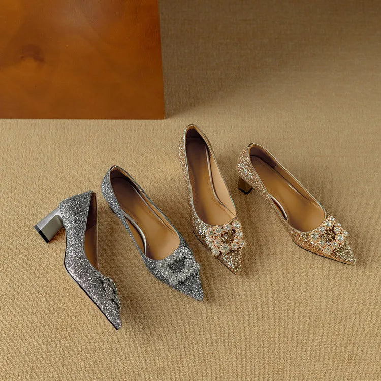 Luciana - Elegance Crystal Heels