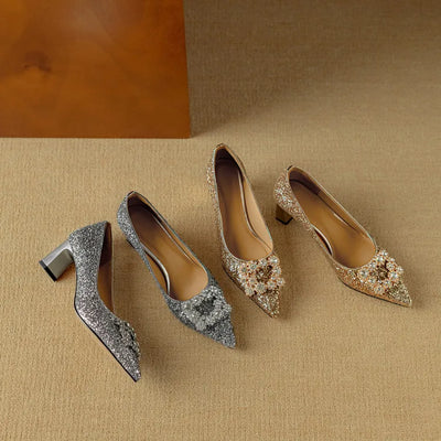 Luciana - Elegance Crystal Heels