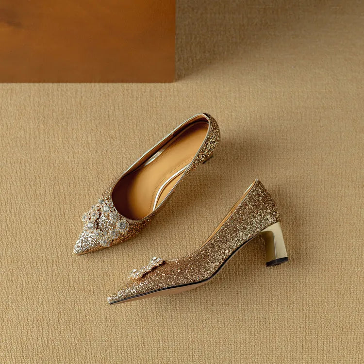 Luciana - Elegance Crystal Heels