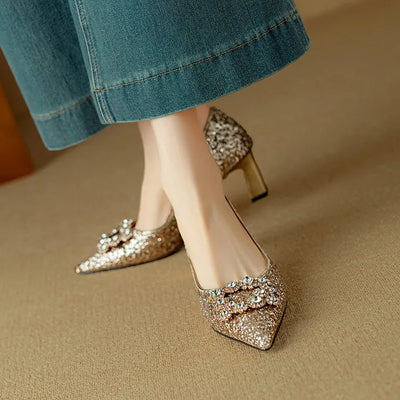 Luciana - Elegance Crystal Heels