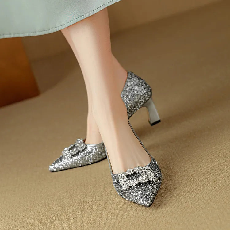 Luciana - Elegance Crystal Heels