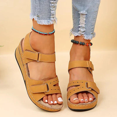 Adela - Casual Wedge Sandals