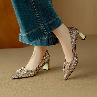 Luciana - Elegance Crystal Heels