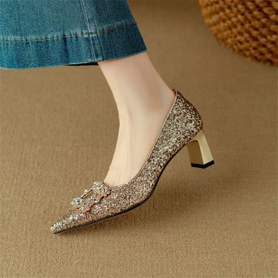 Luciana - Elegance Crystal Heels