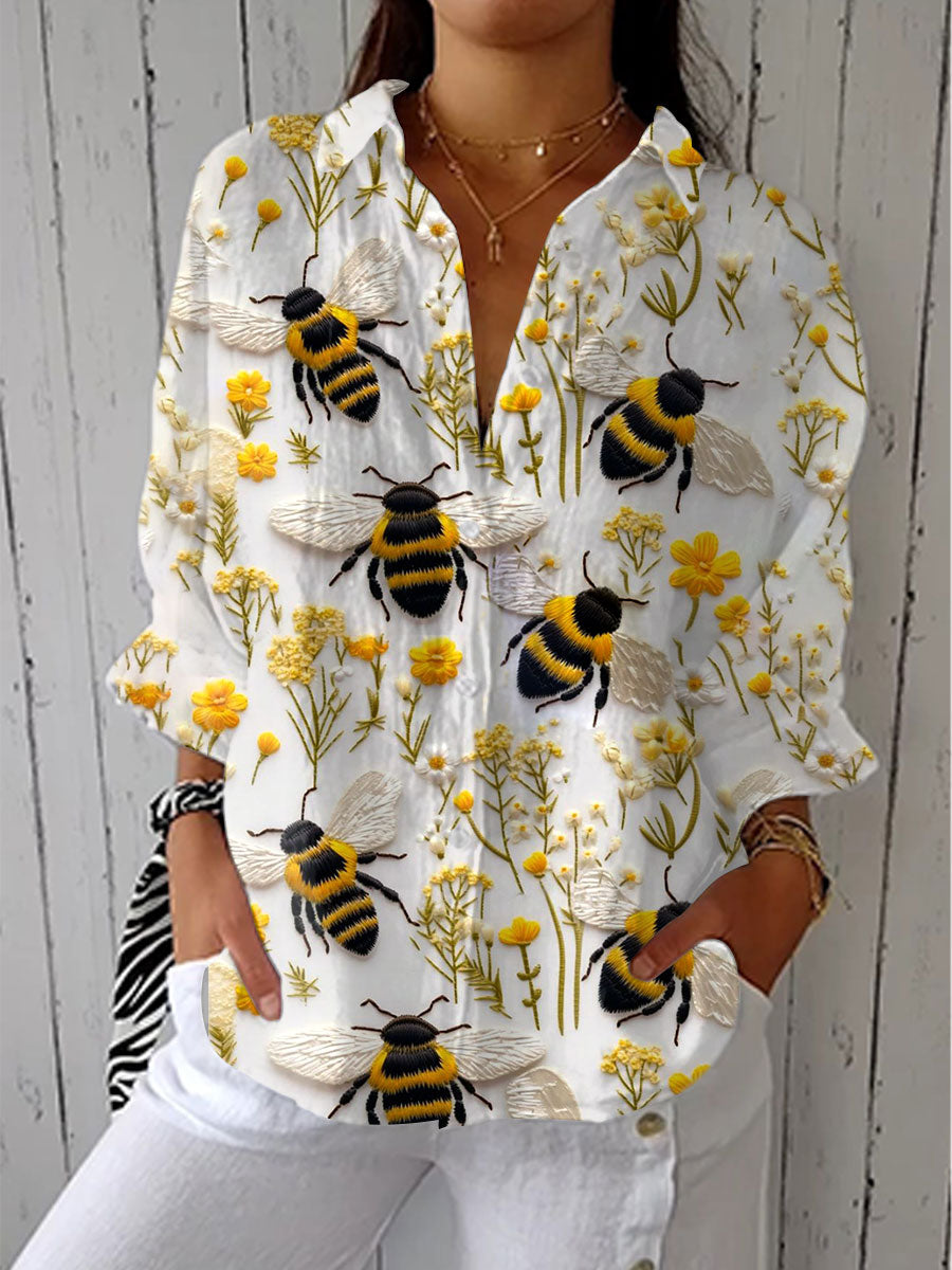Beatrix - Blossom Printed Blouse
