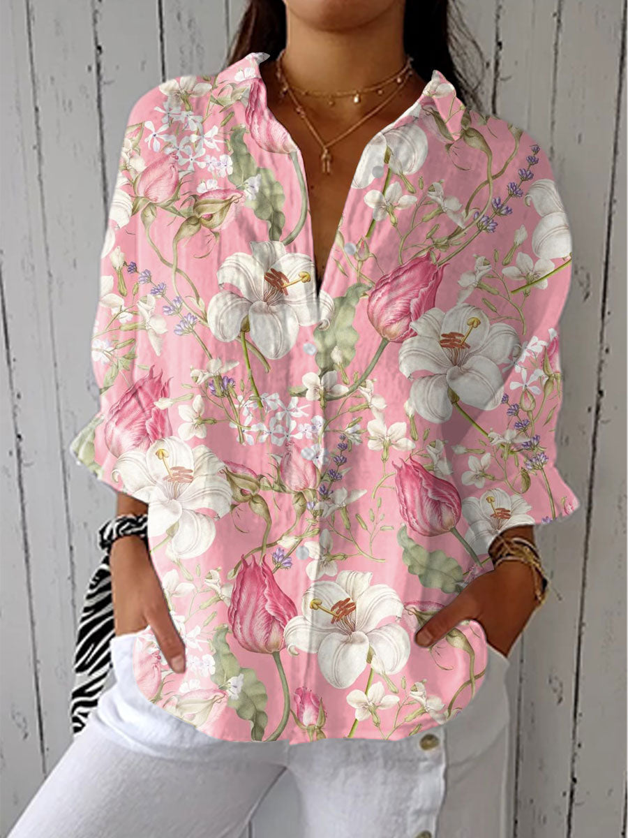 Sophie - Blossom Printed Blouse