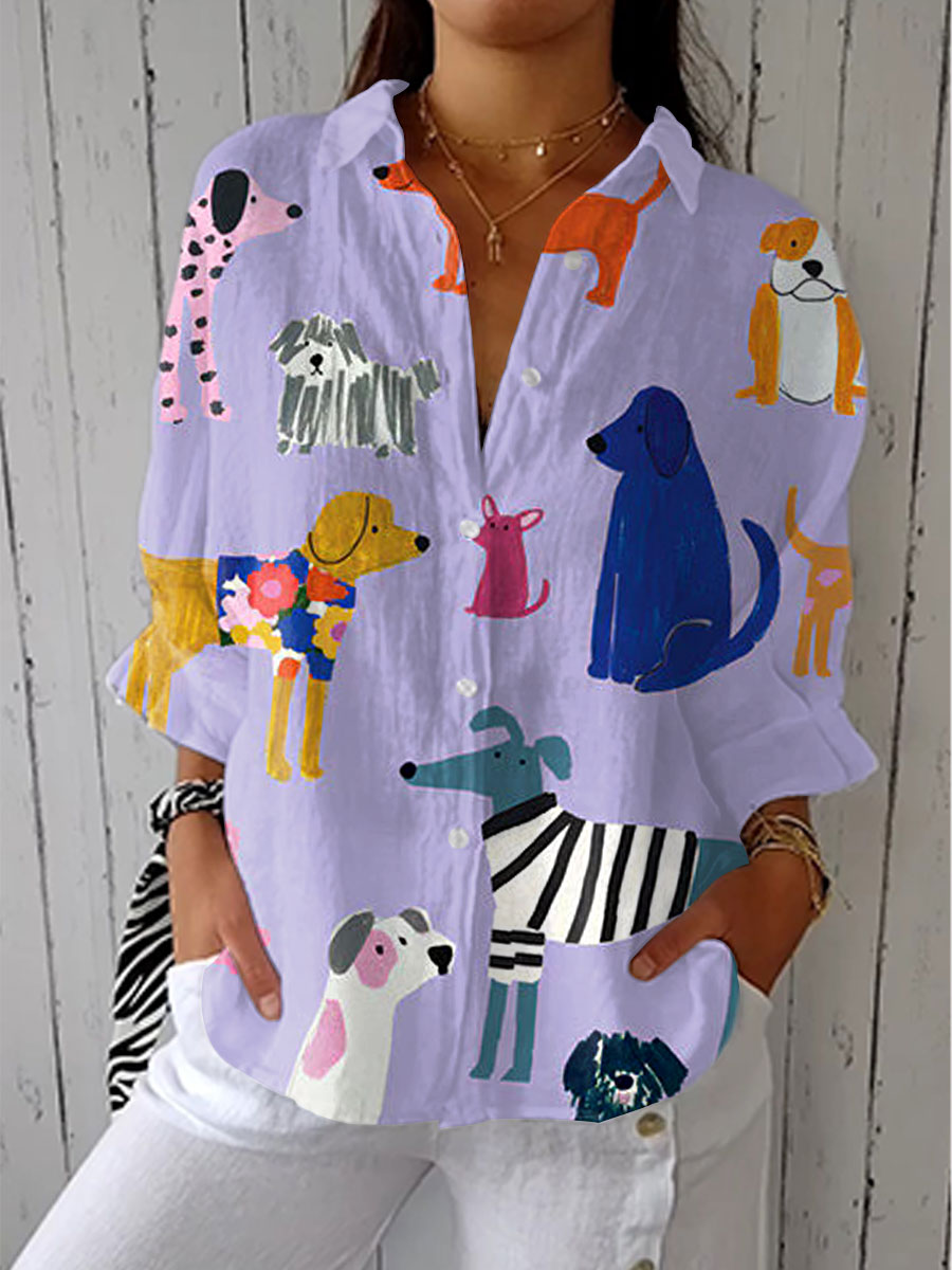 Floria - Animal Printed Blouse